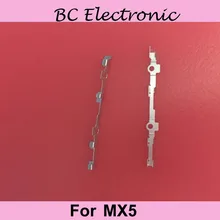 Для Meizu MX5 Мощность вкл/выкл кнопка+ кнопка регулировки громкости сбоку Кнопка крепления металлическая опора Крепежная Скоба Обложка тесты