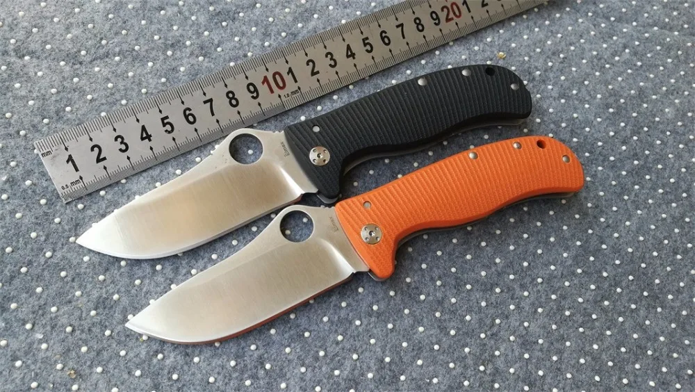 

High Quality C157 Flipper folding knives LionSpy Titanium Elmax Plain Edge  G10 Handle Hunting Camping Survival Outdoor Tool