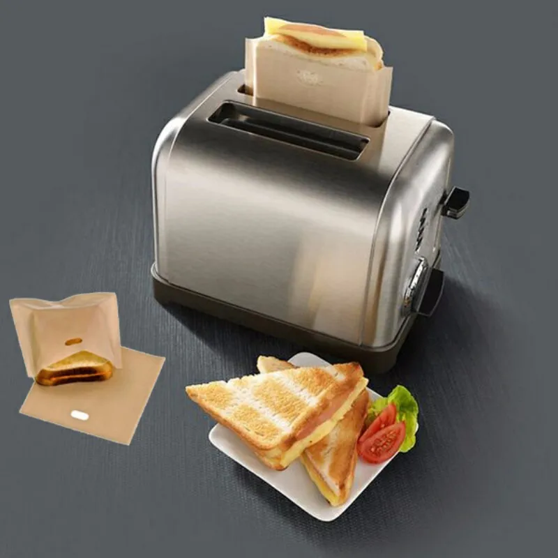 WCIC 5 шт многоразовые тостеры Toastie Сэндвич Тост Сумки Карманы Toasty Toastabags кухонные инструменты