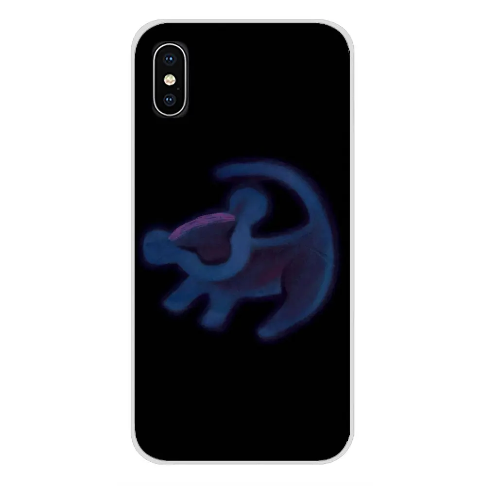 Прозрачный ТПУ чехол Simba смешное лицо Король Лев цветочный для Apple iPhone X XR XS MAX 4 4S 5 5S 5C SE 6 6S 7 8 Plus ipod touch 5 6 - Цвет: images 11