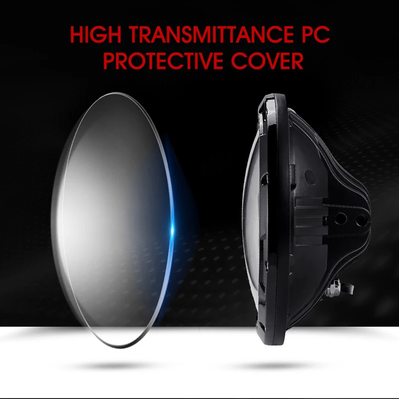 Oslamp 7-дюймовый 75 W H4 H13 Hi-lo луч светодиодный лампы светодиодный дальнего света фар фары 12 v для я вообще Hummer/H1 и H2