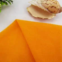 9276# оранжевый цвет петля флисовая ткань может прилипать волшебной лентой/DIY Пэчворк мягкие игрушки диван матовый вельбоа бархат(1 метр