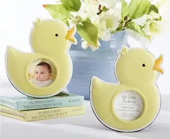 

Free Shipping 10pcs/lot Cute Photo Frame Yellow Dusk Design For Home Decoration Or Birthday Party Boy For Kids