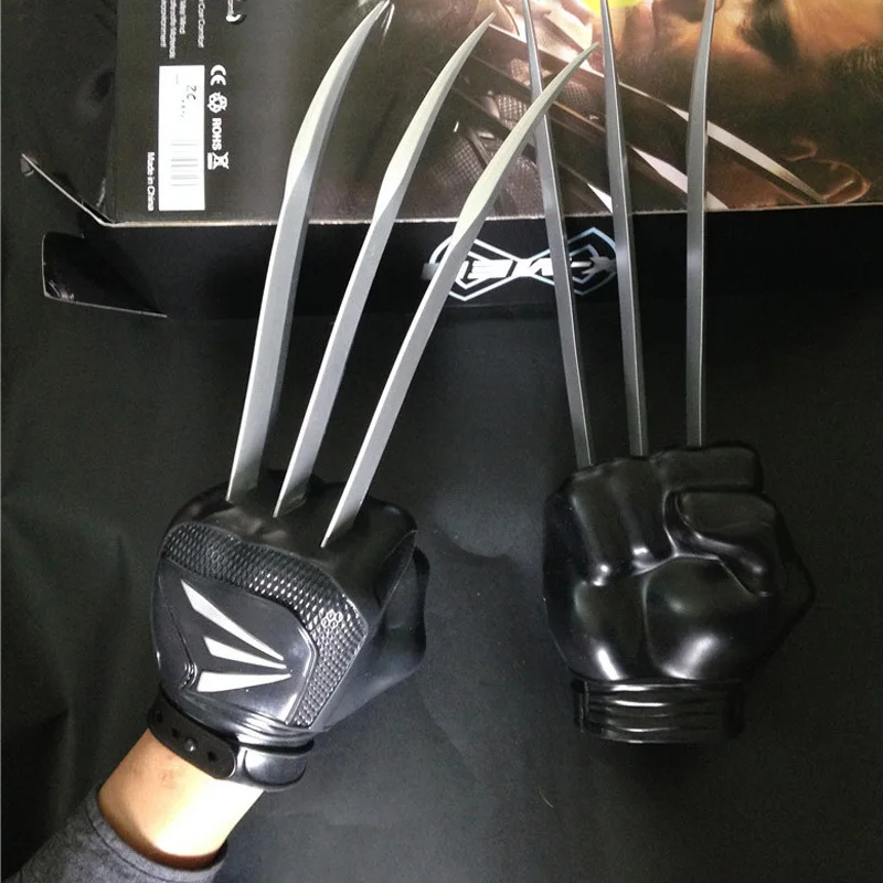 2016 Movie X MEN The Wolverine claws Wolf Paw Gloves 1 pcs/set Boxed