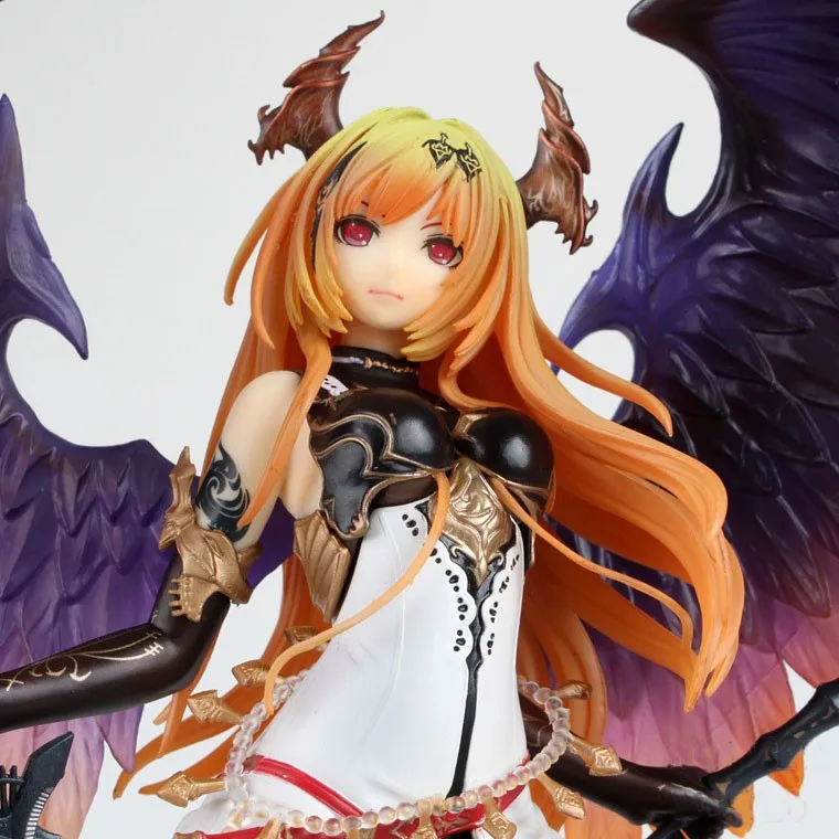 Горячая игра Аниме Kotobukiya Rage Of Bahamut Темный ангел Оливия Ани статуя 29 см ПВХ фигурка игрушка свободный подарок коллекция кукла