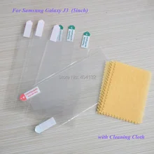 Новая прозрачная защитная пленка хорошего качества для Samsung Galaxy J3 Защитные пленки SM-J3 5 ''телефон 100 шт/партия