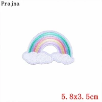 Prajna Rainbow Iron-On Embroidered Patch – Colorful Cartoon Applique Badge for Clothes, Bags & DIY Sewing Accessories - Image 3