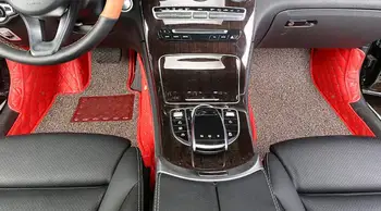 

Red Car Floor Mats Custom Fit For Mercedes Benz glc260 Car Styling Auto Floor Mat Car Accessory Carpet Cover