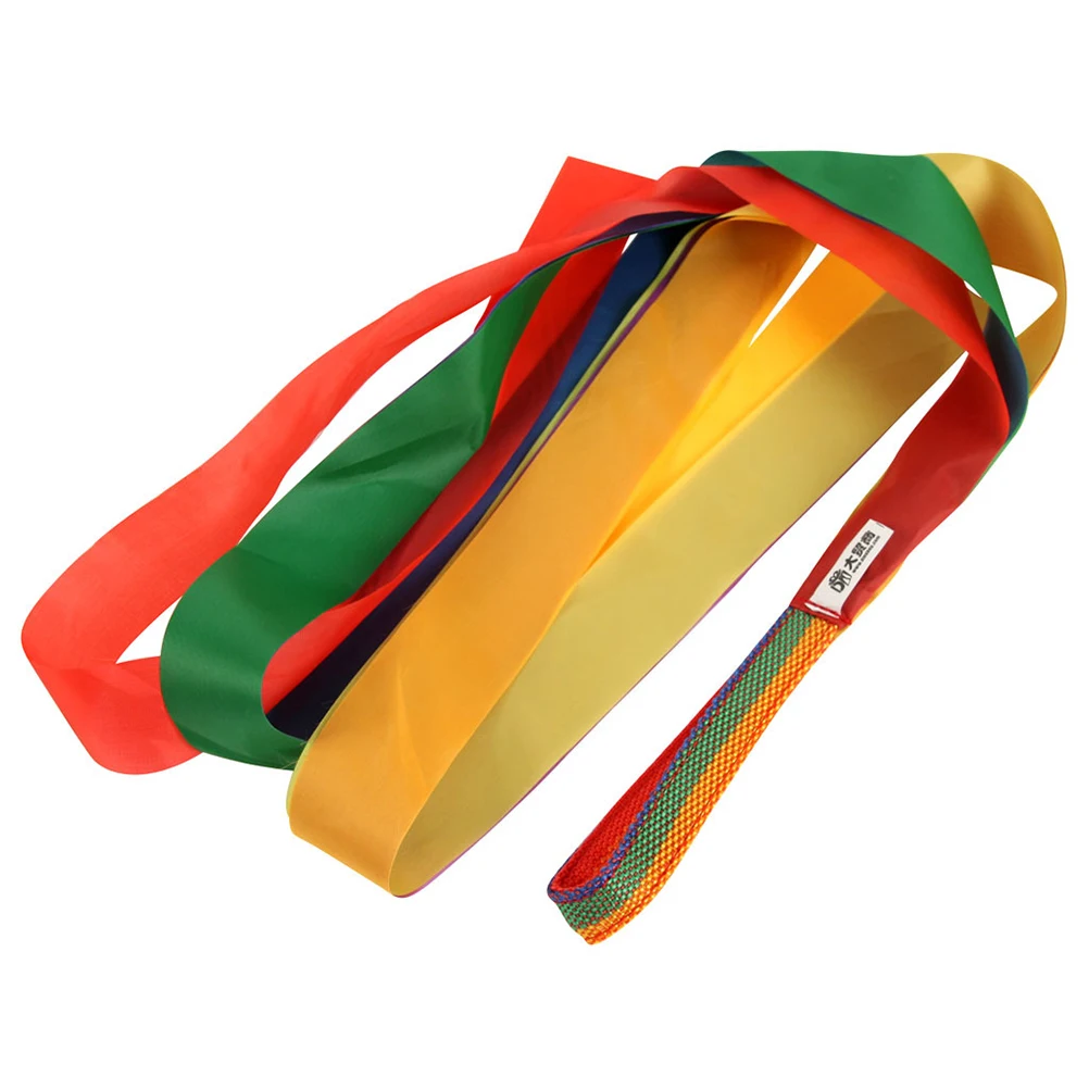 Sport Dance Rainbow Ribbon Kids Gym Rhythmic Gymnastics Art Gymnastic Exercises Cheerleading Fitness New Arrival