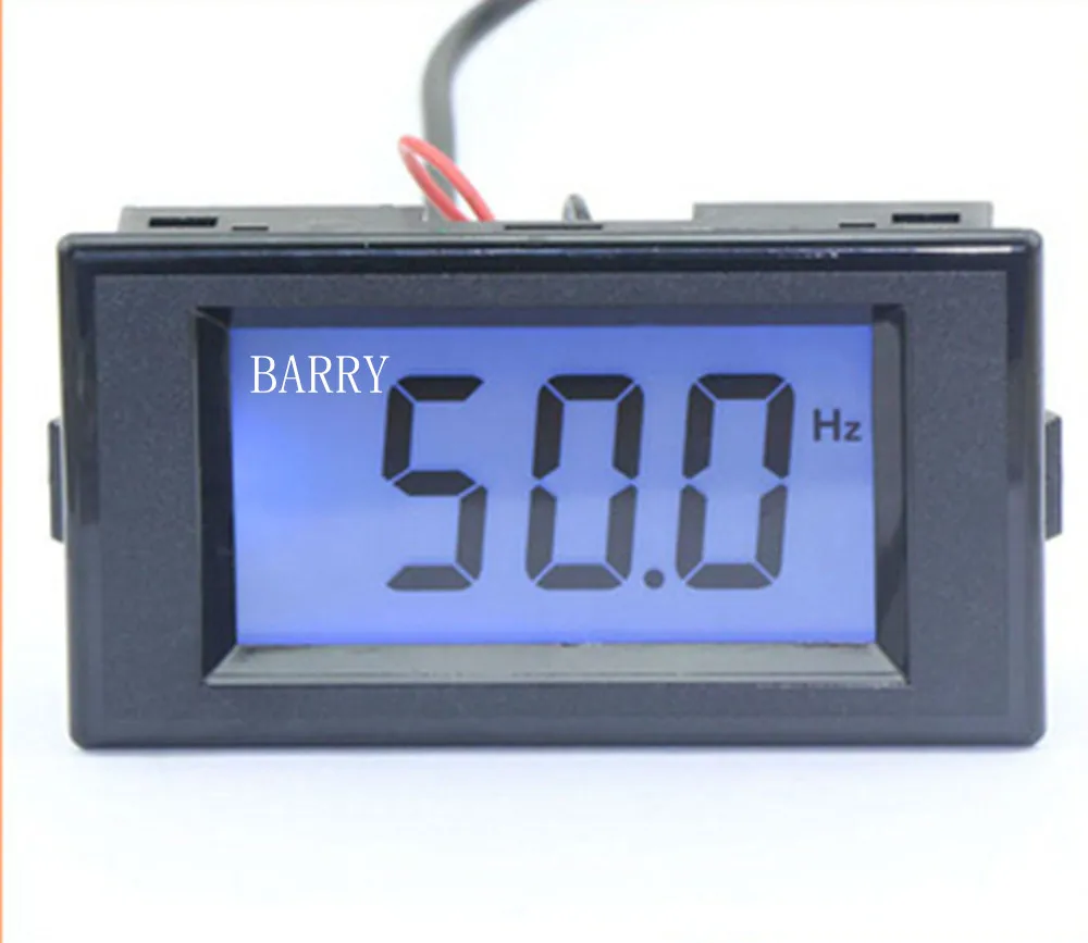 Digital LCD Frequency Meter AC80 300V Frequency Panel hertz Meter