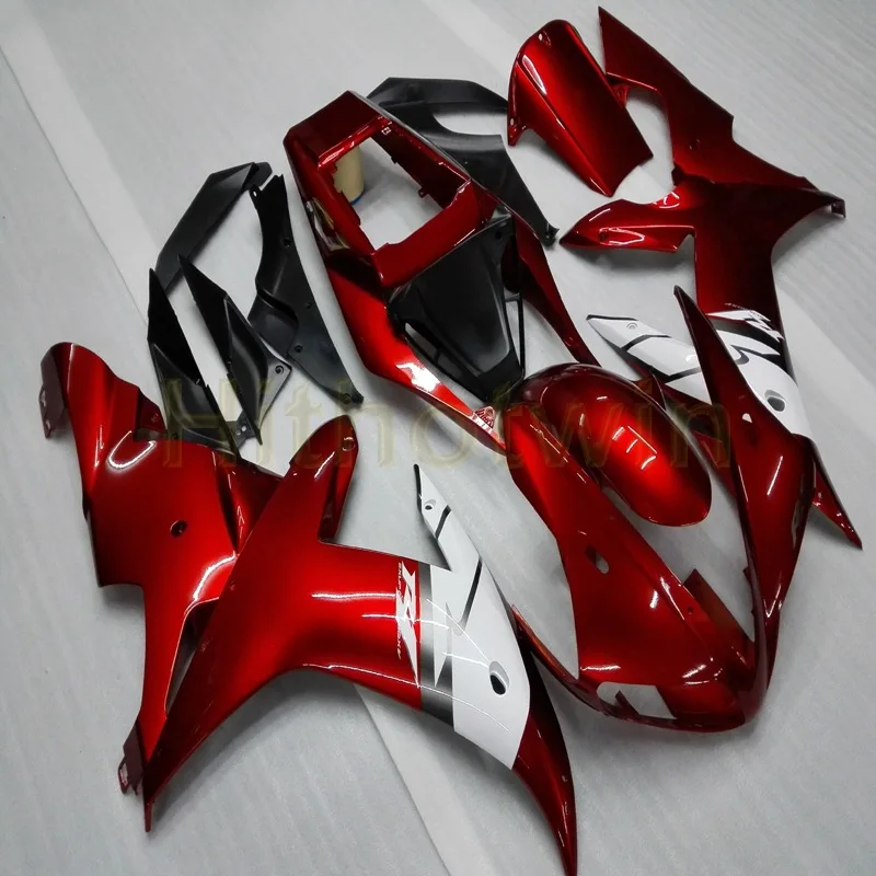 Заказной мотоциклетный Артикул для Yamaha YZF-R1 2002-2003 YZFR1 02-03 моторные Обтекатели+ винты+ серебро пламя ABS пластиковый комплект кузова - Цвет: G