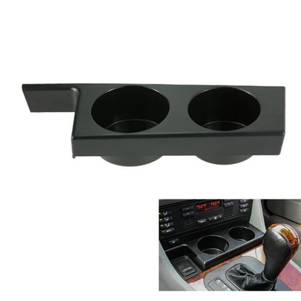 

Car Cup Holder Portable Multifunction Car Front Cup Cell Phone Drinks Holder Car Interior Organizer Black for BMW E39 5-Series