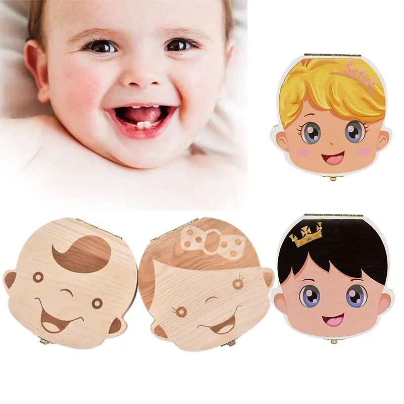 

Baby Deciduous Teeth Storage Box Milk Tooth Collection Box for Boys and Girls Beautiful Memory and Gift for Children