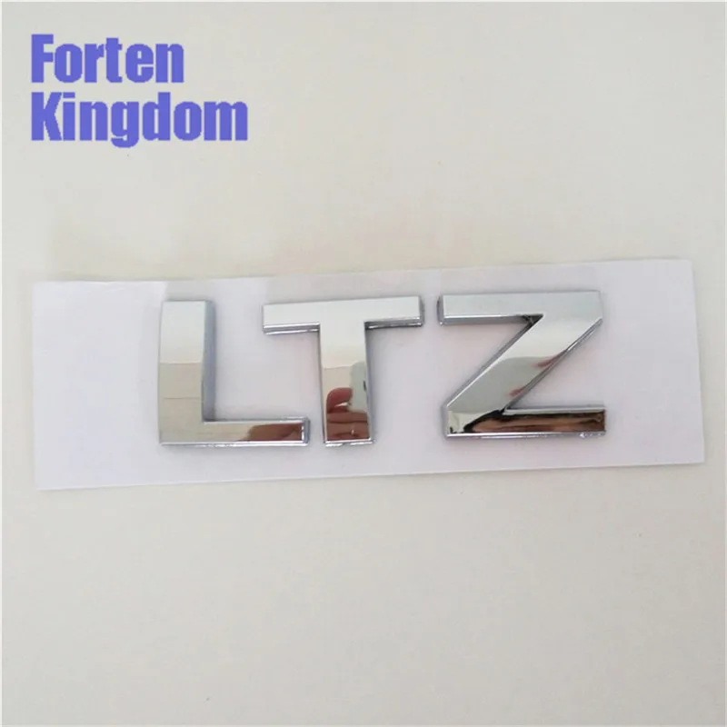 Forten Kingdom 2 шт. автомобиля слово LTZ эмблема ABS хром 3D наклейки с буквами автомобильный значок