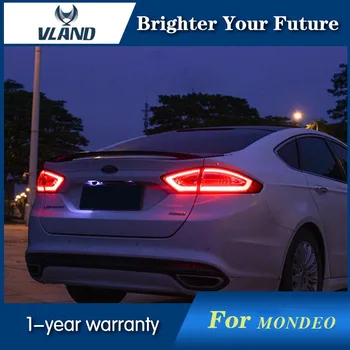 

2Pcs Tail Lamp For Ford Mondeo Tail Lights 201-2016 LED Rear Light Tail Lamp DRL+Brake+Park+Signal Stop light