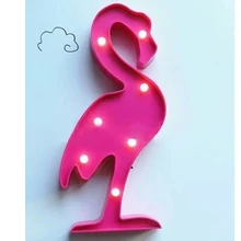 3D Flamingo Pineapple Cactus Coconut Tree Party Props LED Lamp Lights Desk Wedding Decoration Gift Kids Room Bedroom Home Decor