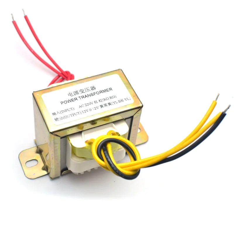 

Pure copper 220V dual 12V30W power transformer 2.1 power amplifier board with transformers AC adapter TDA2030 7297
