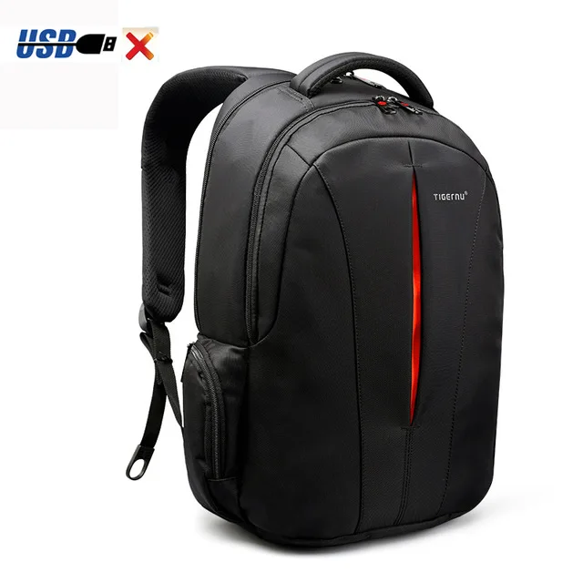 Tigernu USB водонепроницаемые женские рюкзаки с защитой от кражи для мужчин 15,6 дюймов мужской рюкзак для ноутбука школьные сумки для путешествий для подростков Mochila - Цвет: OrangeA