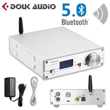 HiFi ES9038Q2M ЦАП Bluetooth 5,0 USB XMOS аудио декодер Стерео DSD512 APTX HD настольный мини-усилитель с разъемом для наушников