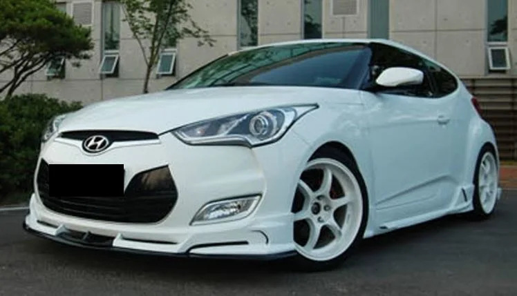 Veloster F35 Style Front Lip 3Pcs (Non Turbo Only) (11)