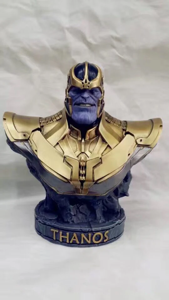 

20cm Marvel Avengers Thanos Half-chested Statue Infinity War Excellent Workmanship