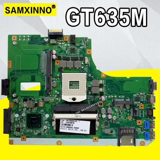 Best Price K55VJ Motherboard GT635M-REV:2.0/2.2 For ASUS A55V K55V K55VJ laptop Motherboard K55VJ Mainboard K55VJ Motherboard test ok Best Price K55VJ Motherboard GT635M-REV:2.0/2.2 For ASUS A55V K55V K55VJ laptop Motherboard K55VJ Mainboard K55VJ Motherboard test ok