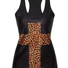 Женский леопардовый Повседневный жилет для фитнеса с принтом, бесшовное для тренировки, летняя аэробика, эластичный Топ на бретельках из мягкого волокна