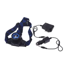 LED Rechargeable Headlight Cree Q5 1000 Lumens LED Head Lamp Light Spotlight Lantern For Outdoor Camping Built-in battery