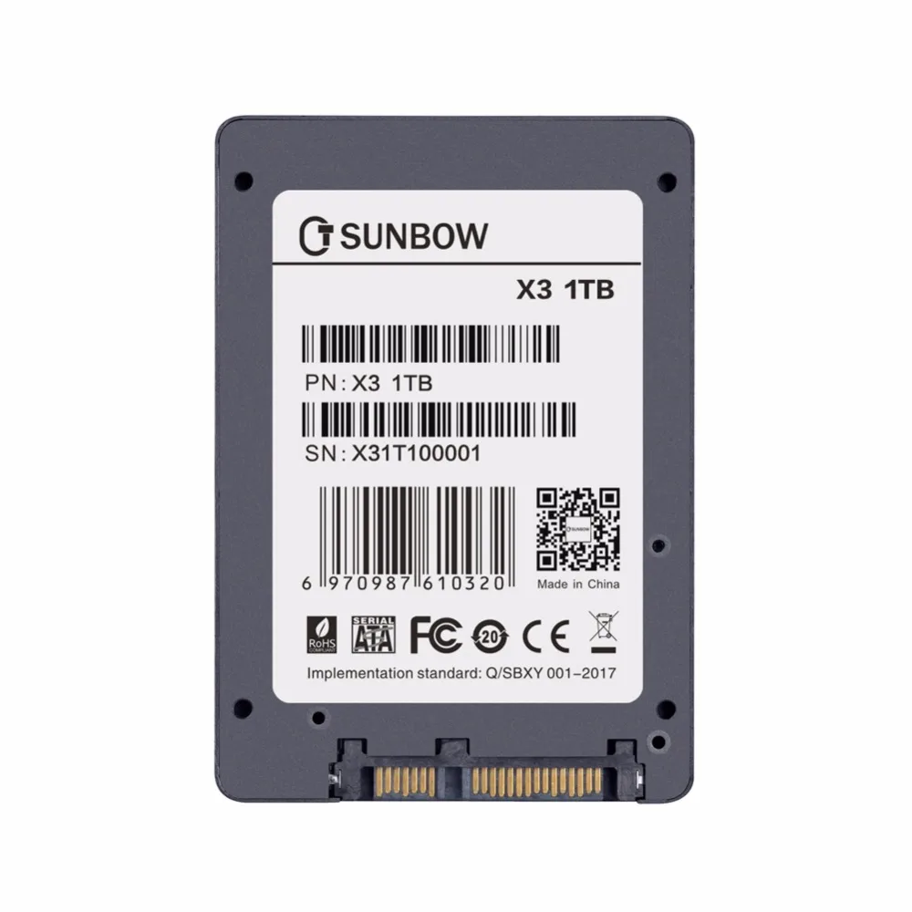 TC-SUNBOW Самый дешевый 2,5 жесткий диск 32GB 60GB 120GB 240GB 480GB 1 ТБ твердотельные диски 2,5 с 3 летней гарантией для ПК
