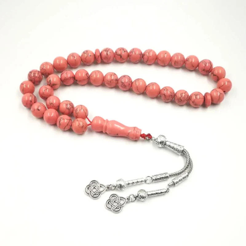 

Lady Turquoises Tasbih Accessories Women gift for March 8 love gift prayer beads 33 beads stone misbaha jwelry for women