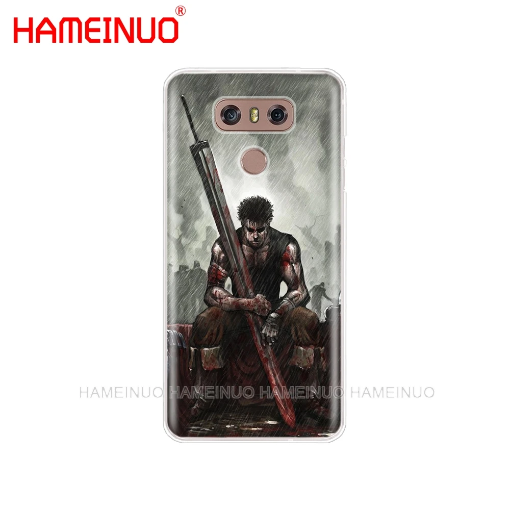 Чехол для телефона HAMEINUO Berserk Guts с аниме чехол LG G7 Q6 G6 MINI G5 K10 K4 K8 2017 2016 X POWER 2 V20 V30