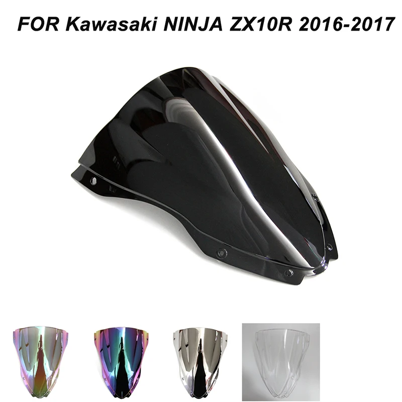 Для 16 18 Kawasaki Ninja ZX 10R ZX10R аксессуары для ветрового стекла мотоцикла 2016 2017