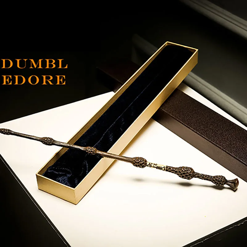 

Cosplay Magic Wands Movies Peripheral Metal Core Resin Magic Wands Dumbledore Snape Magical Sticks Christmas Kids gifts Toys