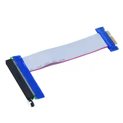 Pci-e Экспресс кабель-удлинитель Flex ленты 4X к 16X Extender Riser Card удобство 17Aug29 hh33