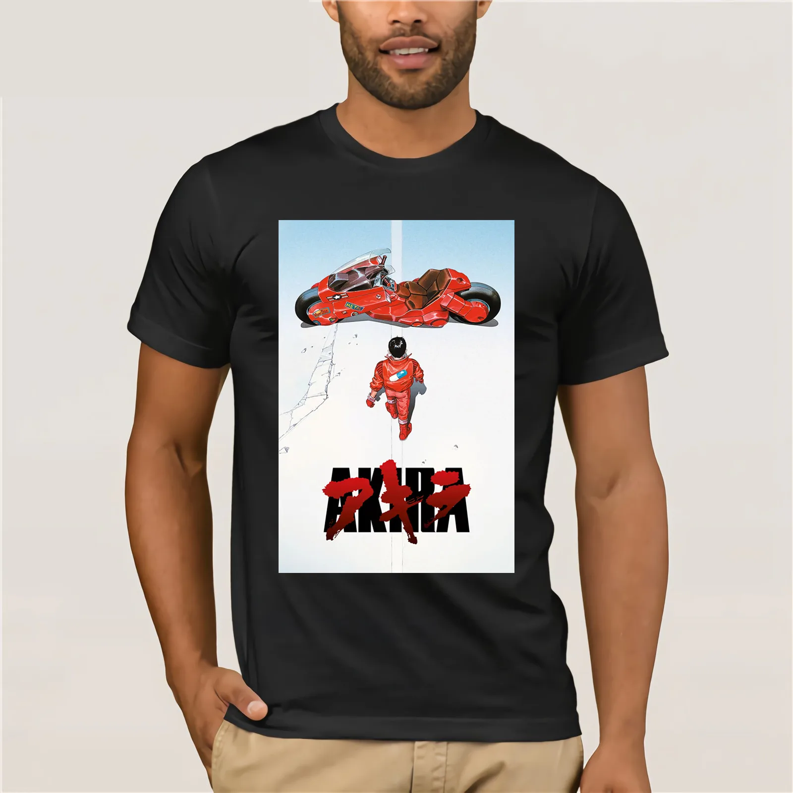 Акира T-Shirt.webp Горячие Для мужчин весело Повседневная футболка с принтом черная футболка Для мужчин шею хлопковая футболка с короткими рукав... Акира T-Shirt.webp Горячие Для мужчин весело Повседневная футболка с принтом черная футболка Для мужчин шею хлопковая футболка с короткими рукав...
