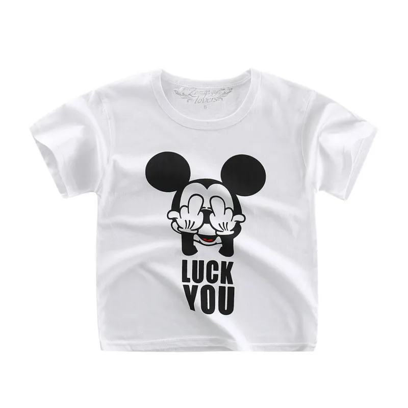 

Children's clothing summer 2019 summer Cotton Child short-sleeved T-Shirt baby single blouse male and female bottom shirt
