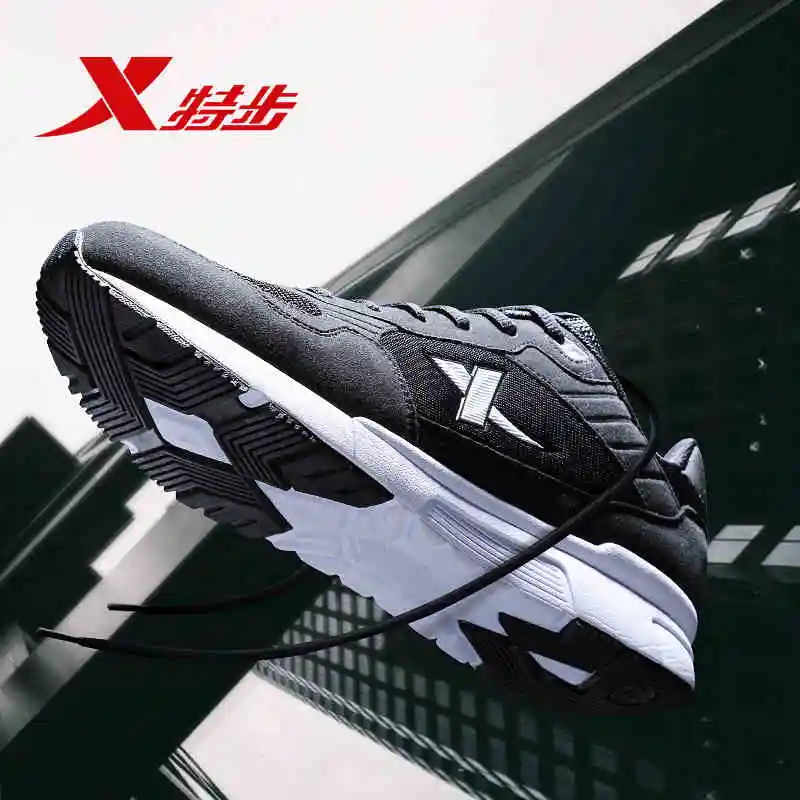 984319329662 XTEP 2018 Hot Winter Brand Men's Retro Sport Athletic Breathable Sneakers Men Running Shoes