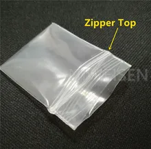 

PE Poly Small Package 1000pcs Super Thick Ziplock Bags,Clear Plastic Mini Pouch Zipper Reusable Jewelry Packing Medicine Storage
