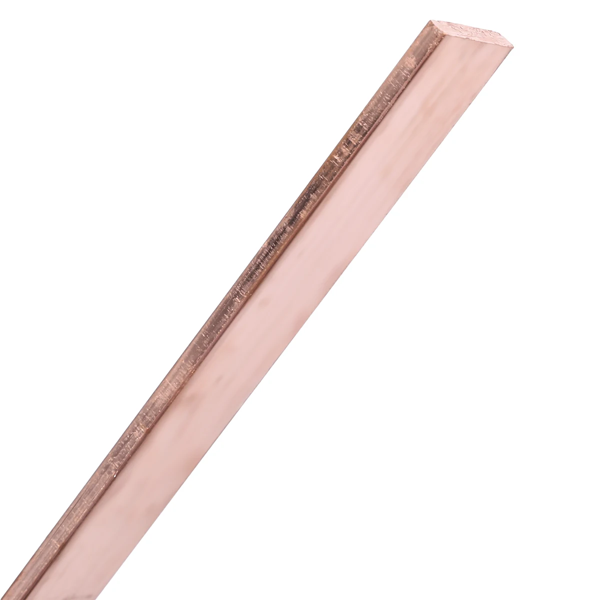 1pc 3mm Thickness Copper Strip 99.6% Pure Metal Sheet T2 Purple Cu Flat Bar 15*250mm Industry DIY Plate for CNC