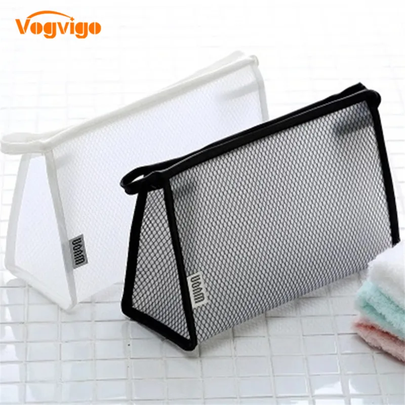 

Vogvigo Mesh Cosmetic Bag Travel Makeup Case Women String Make Up Bath Organizer Storage Pouch Toiletry Wash Beaut Kit