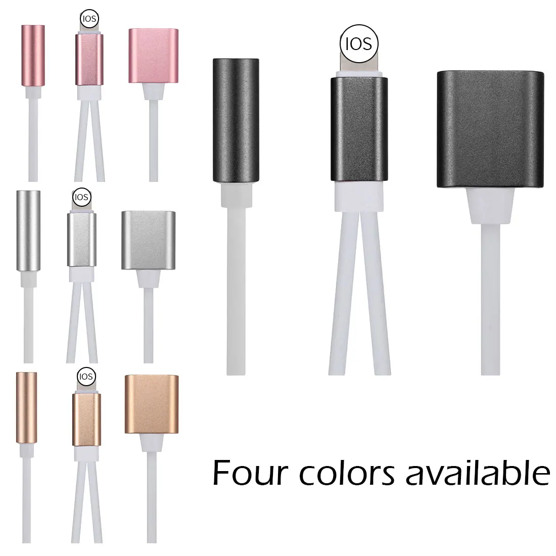 Goede 3.5mm Aux Audio Adapter voor iPhone 7 8 Plus X XR XS MAX Audio Adapter 3.5 Jack Hoofdtelefoon Oortelefoon adapter Ondersteuning Nieuwste IOS12