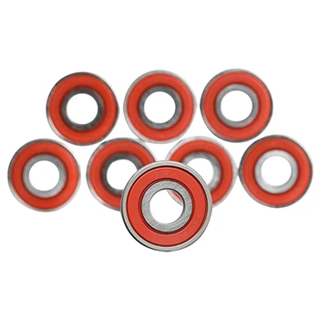 

10Pcs 608 ABEC 11 No noise Oil Lubricated Smooth Skate Scooter Bearing Longboard speed inline skate wheel bearing Skateboards