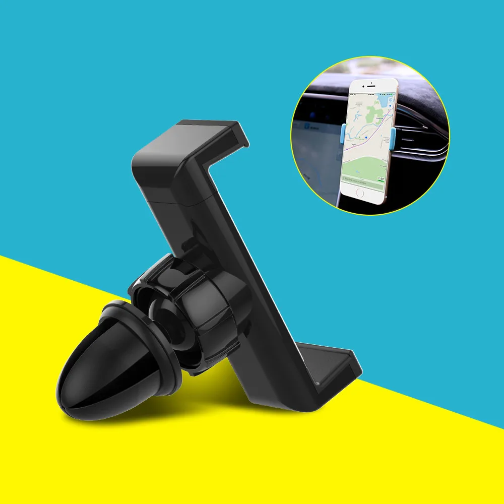 

Universal Automobile Air-Conditioning Outlet Cell Phone Case Support Car Navigator Bracket for iPhone Samsung Xiaomi Car-Styling