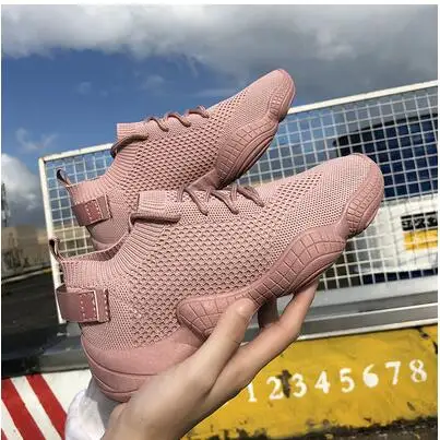 

2019 New Women Stylish Walking Shoes Sock-Like Breathable Sneakers