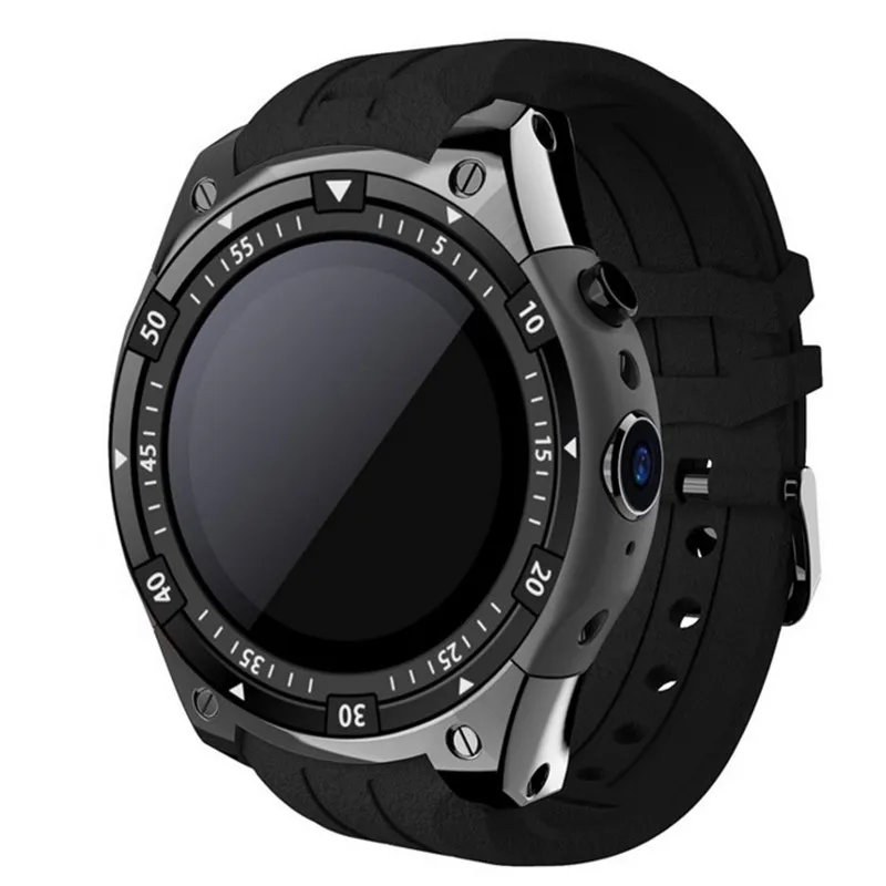 Smart Watch IP67 waterproof heart rate sports monitor round screen 3G wifi Bluetooth MP3 Android 5.1 Bluetooth camera bracelet