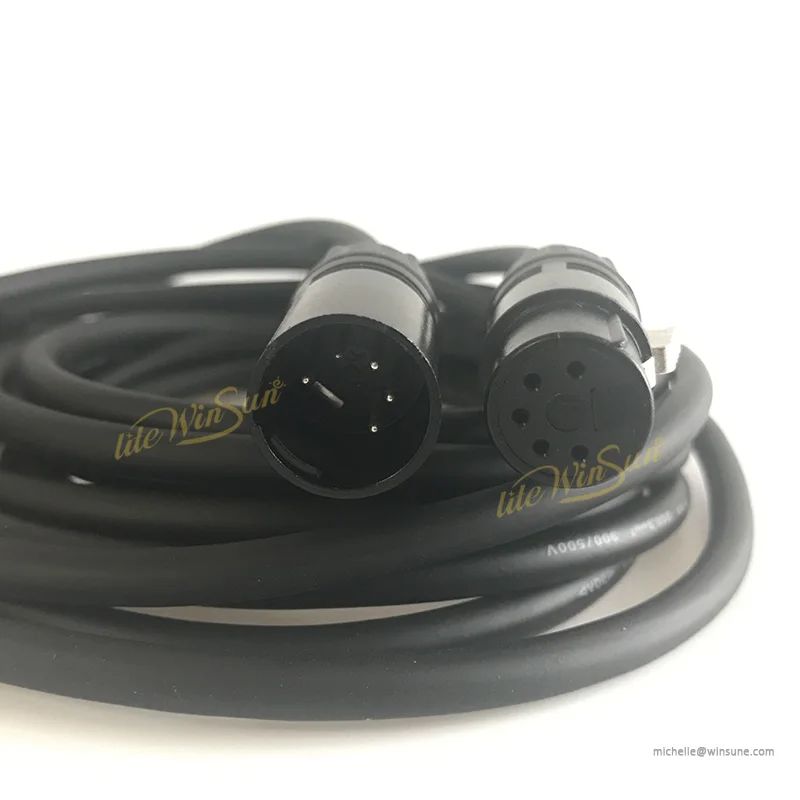 Beam Moving Head Light Par Transmission Cable DMX