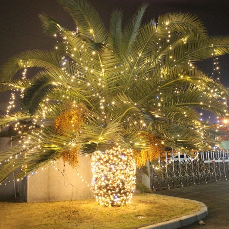 

AC110V-220V Christmas LED String Light 10M/20M/30M/50M/100M Outdoor Waterproof garland Led Holiday Wedding New Year Garden Decor
