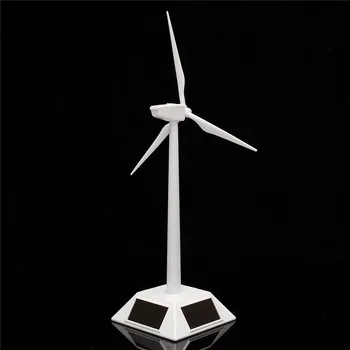 

2 in 1 Solar Wind Generator Model and Exhibition Stand Windmill Educational Assembly Kit Desktop Decoration
