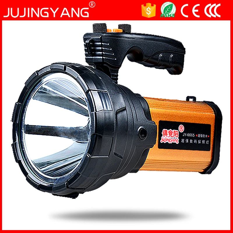 

JUJINGYANG 6665 searchlight long-range LED marine high power 65W rechargeable portable light camping spotlight