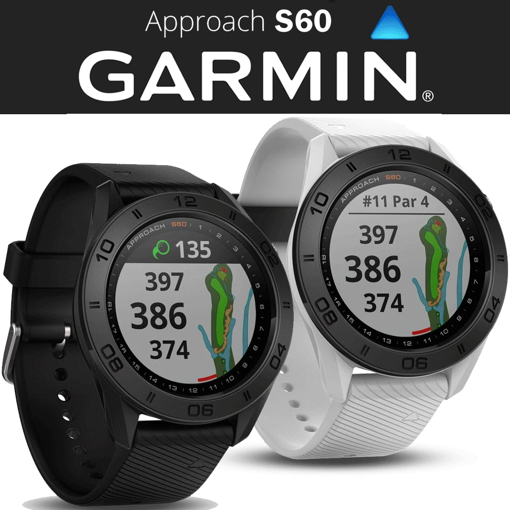 Garmin Approach S60 предзагруженный Гольф дальномер GPS часы 2017|Велокомпьютеры| |